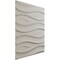 Ekena Millwork 19 5/8in. W x 19 5/8in. H Swell EnduraWall Decorative 3D Wall Panel Covers 2.67 Sq. Ft. WP20X20SSGBW - alternate 6